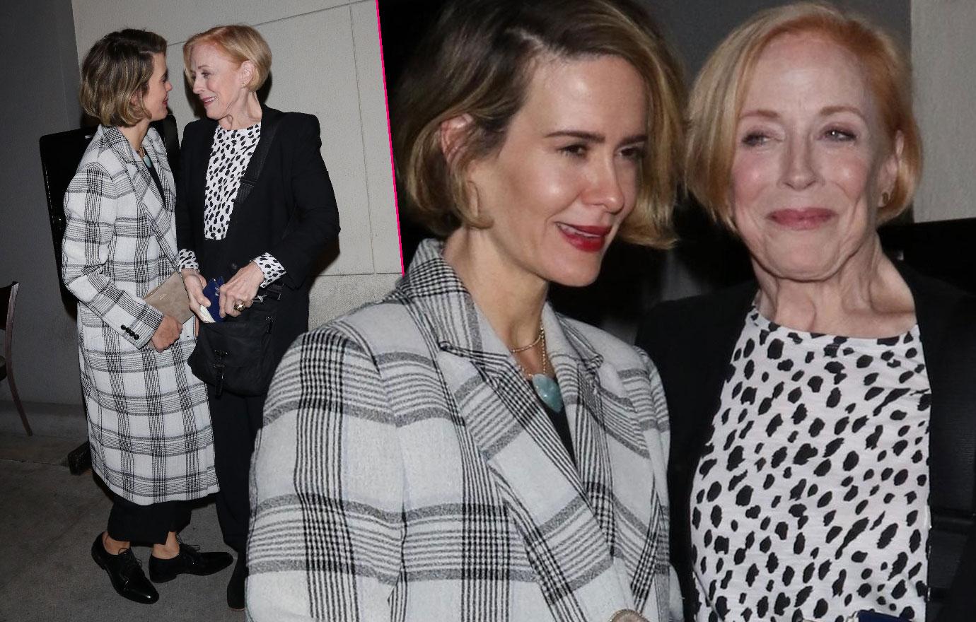 Sarah Paulson And Holland Taylor Enjoy Date Night