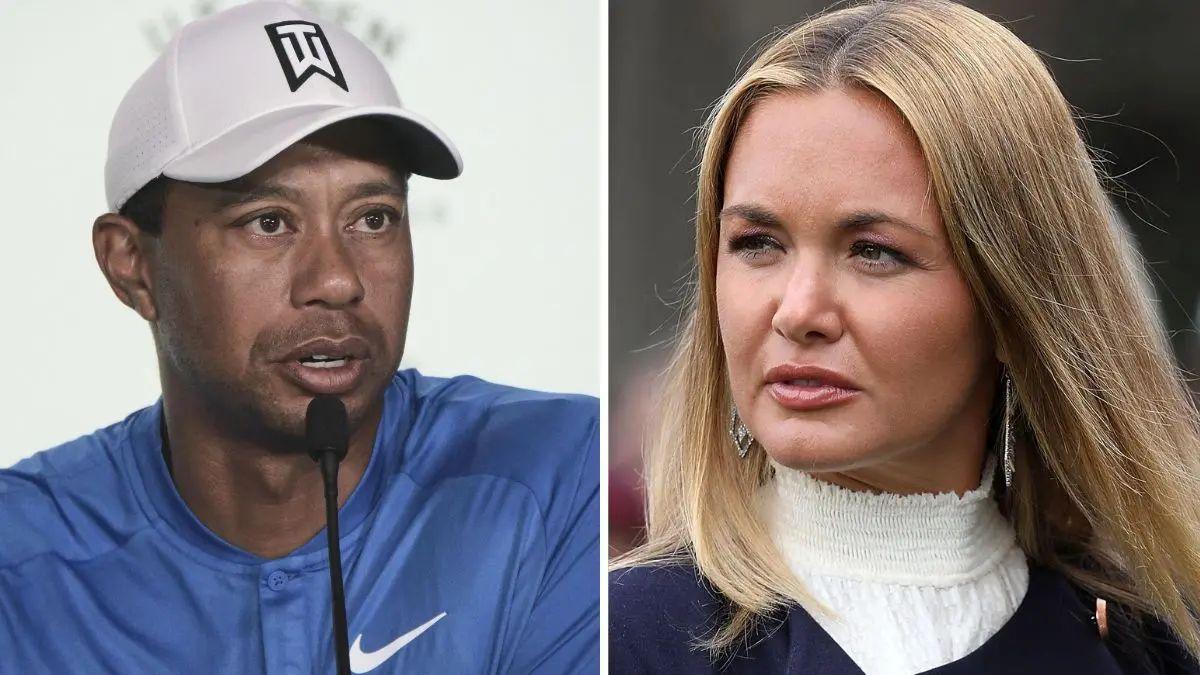 Photo of Tiger Woods and Vanessa Trump