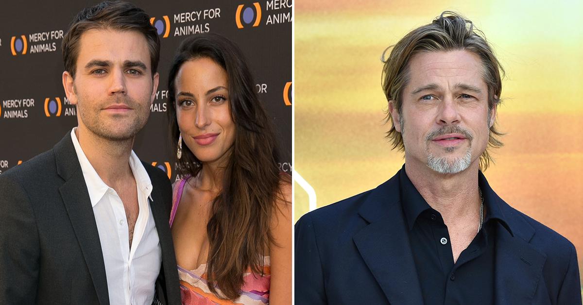 Brad Pitt Ignites Dating Rumors With Paul Wesley's Estranged Wife