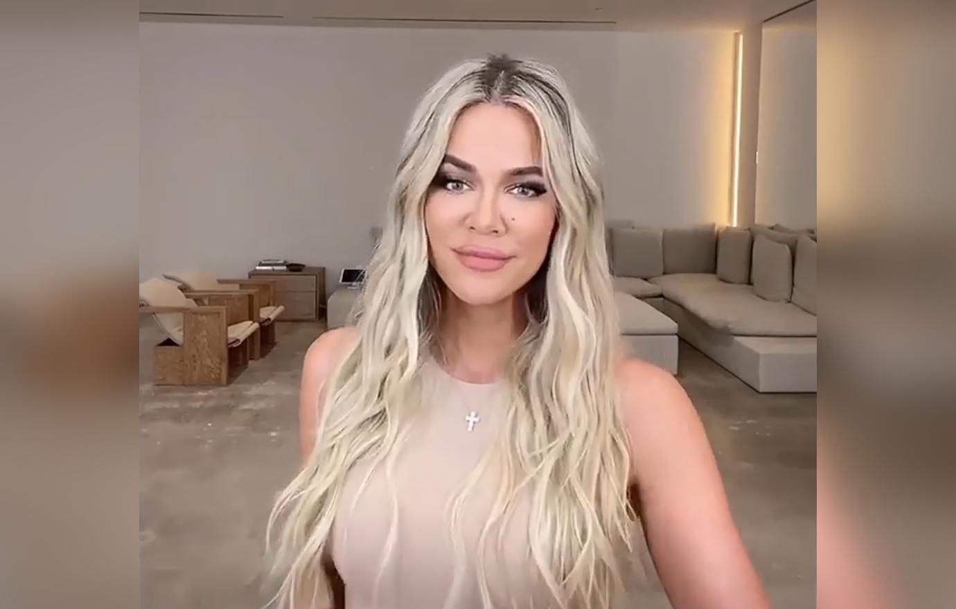 khloe kardashian thin curves disappeared photos stress tristan thompson r