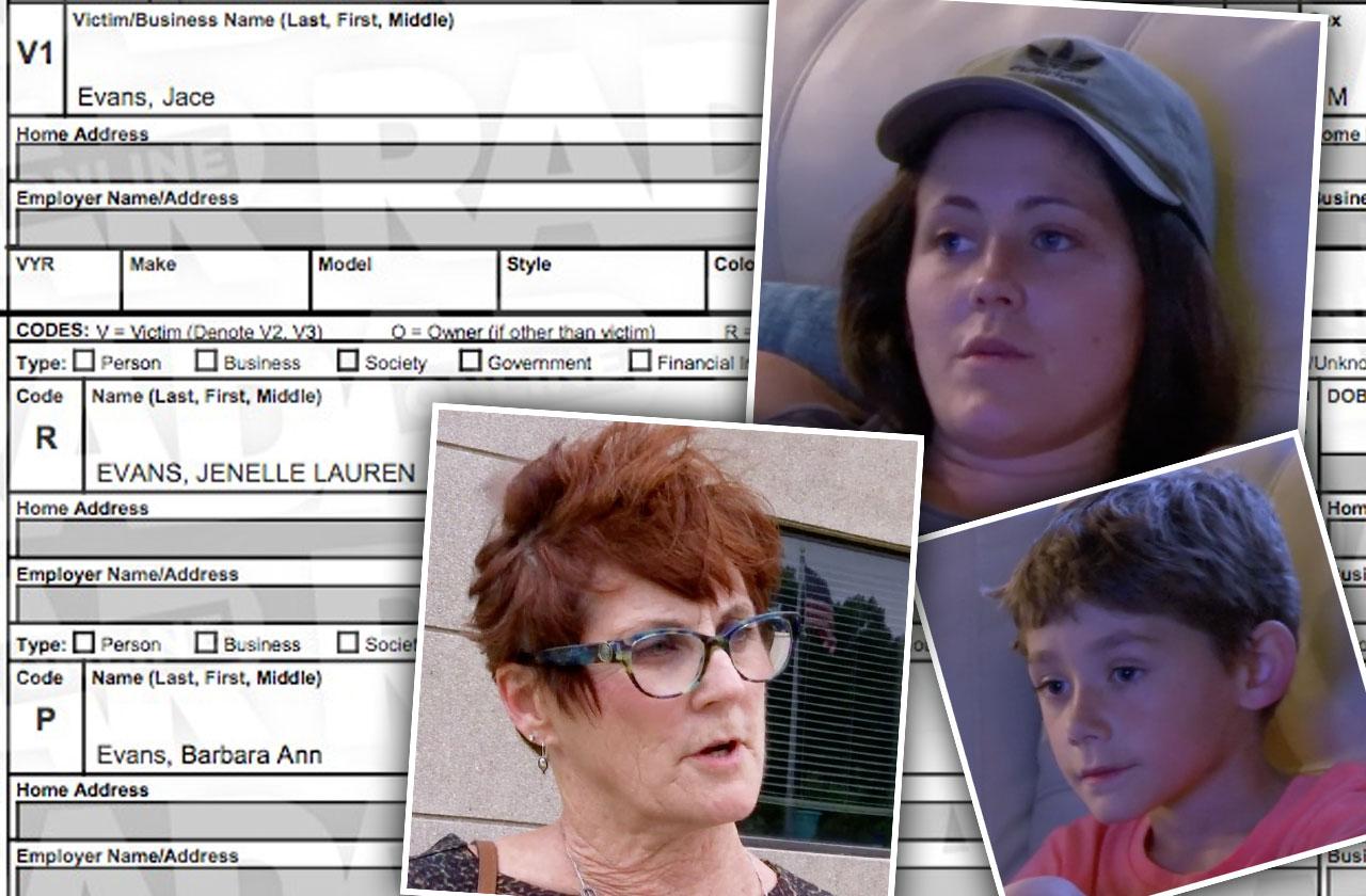 //jenelle evans  cops mom barbara evans pp