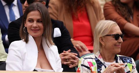 Julia Lemigova Martina Navratilova adopts boys after a battle with cancer