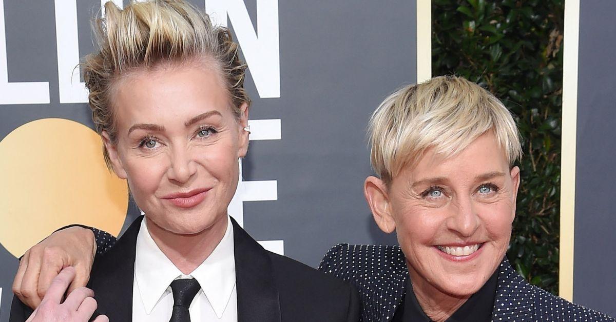 picture of Ellen DeGeneres and Portia de Rossi
