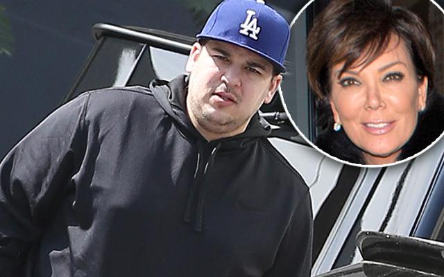 Rare Rob Kardashian sighting at Kris Jenner's birthday bash