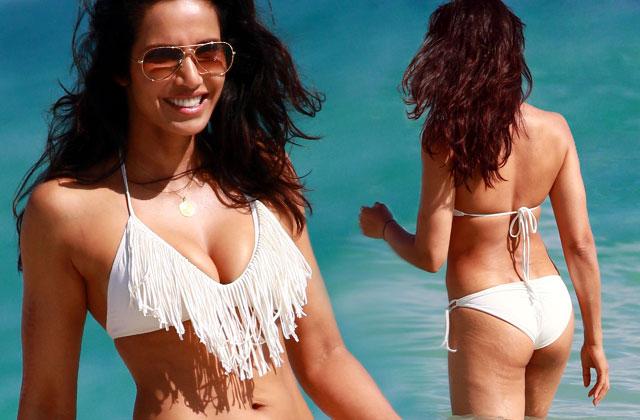 Hot, Hot, Hot! Padma Lakshmi Shows Off Her Beach Body In Teeny Bikini