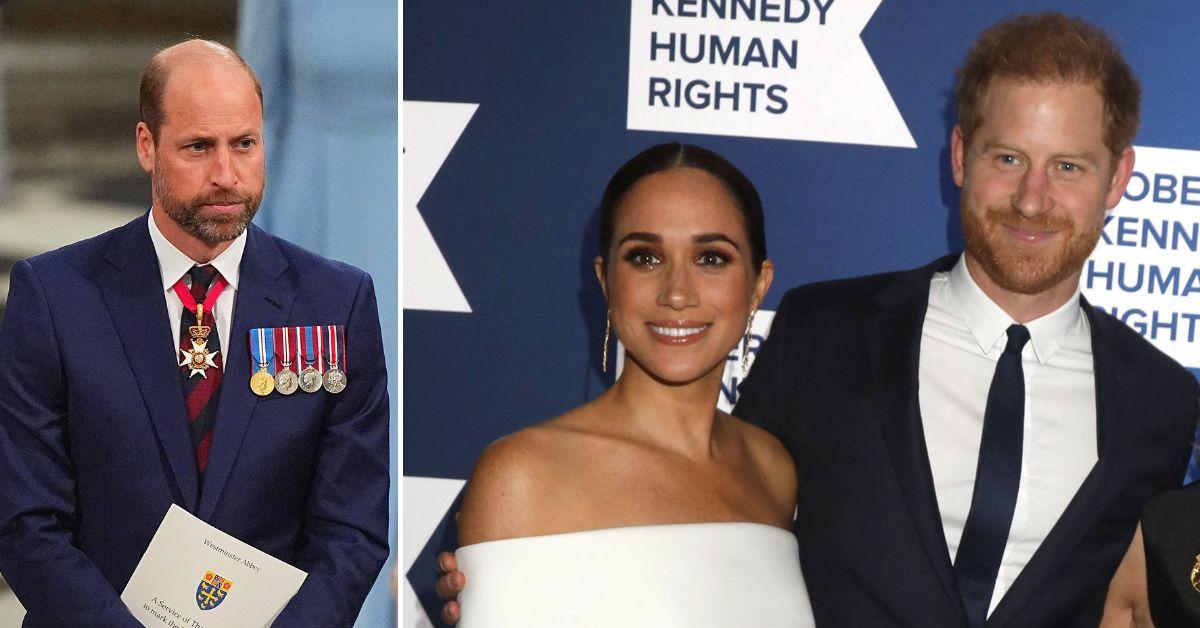 Photo of Prince William and The Sussexes