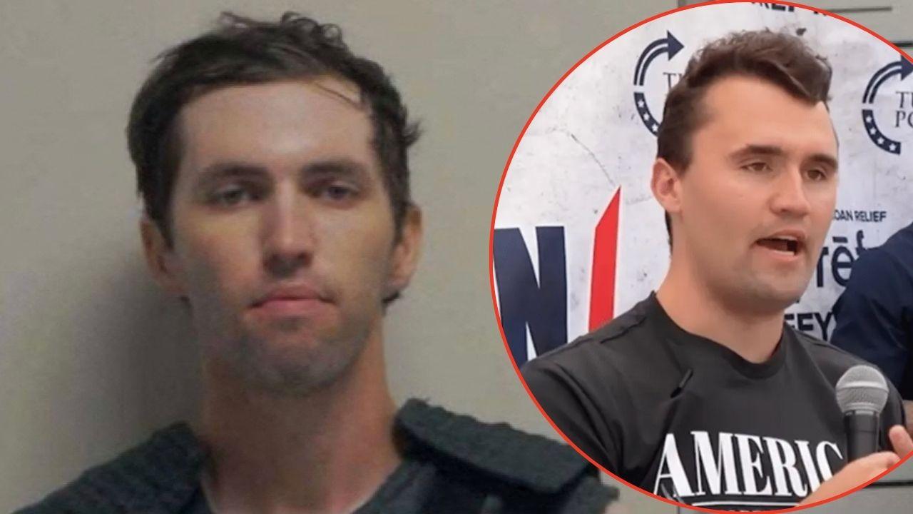 Mugshot of Tyler Robinson, Charlie Kirk