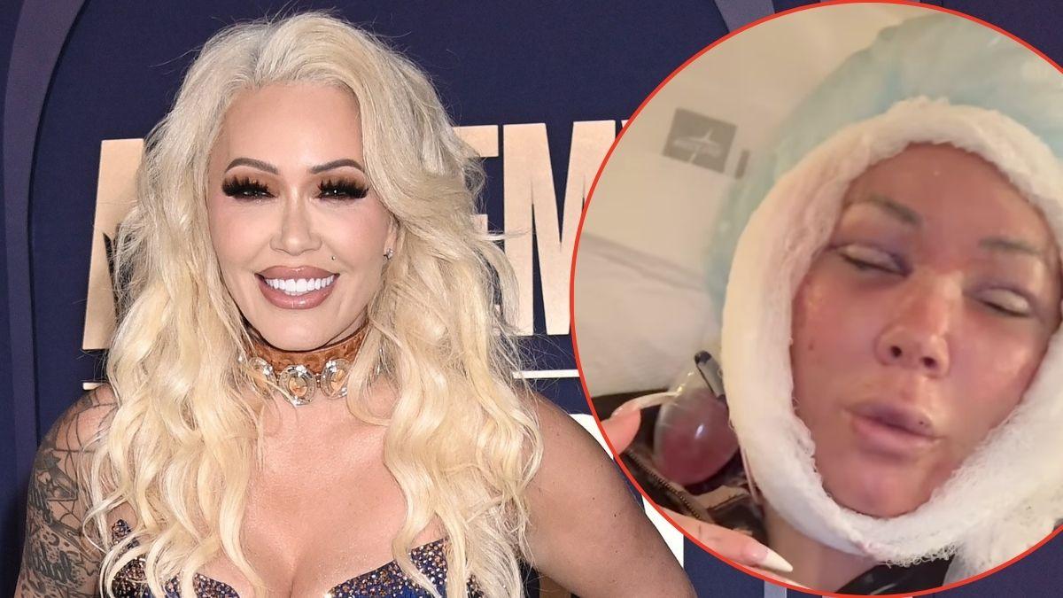 split image of Bunnie Xo and Bunnie Xo