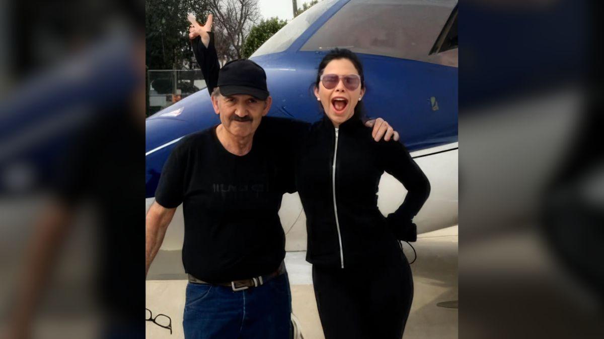 Photo of Lauren Sanchez and Dad