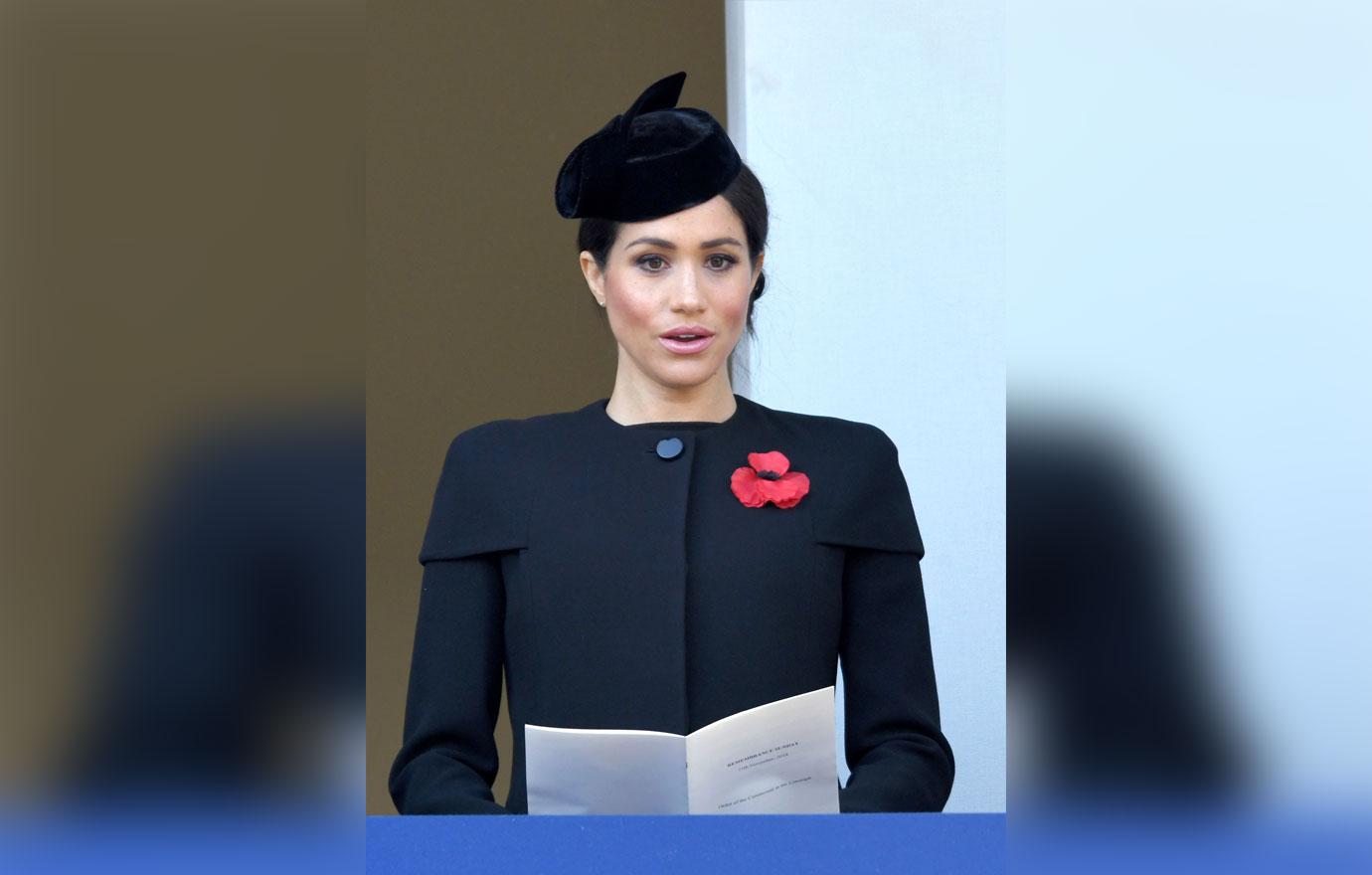 Meghan Markle Attends Remembrance Day Amid Diva Rumors