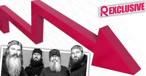 //duck dynasty radar online q score analysis ratings decline wide
