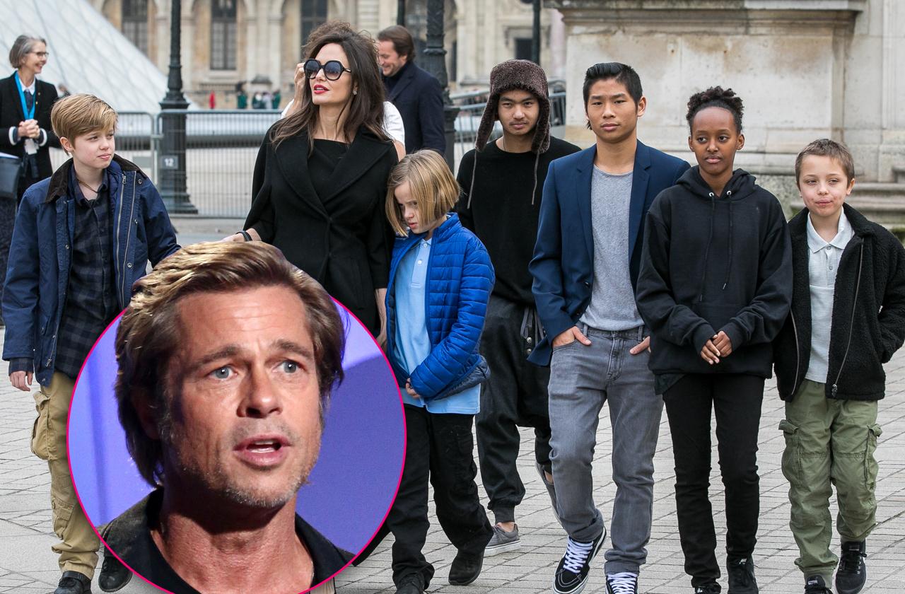 brad pitt angelina jolie settle custody war court battle