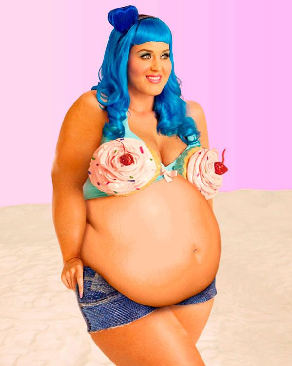 Plus-Size Kim Kardashian Katy Perry