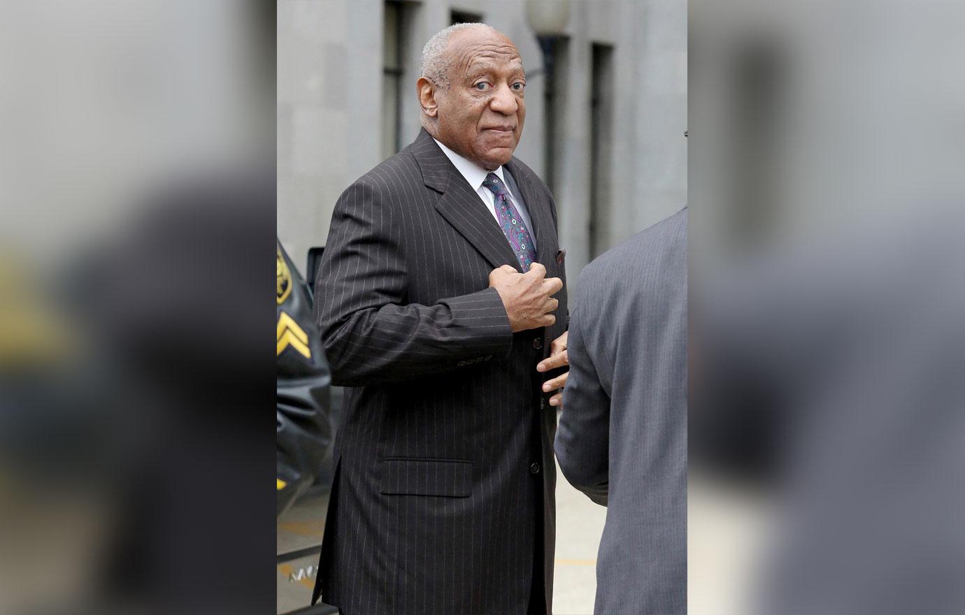 //Bill Cosby Topless Protestors Courthouse