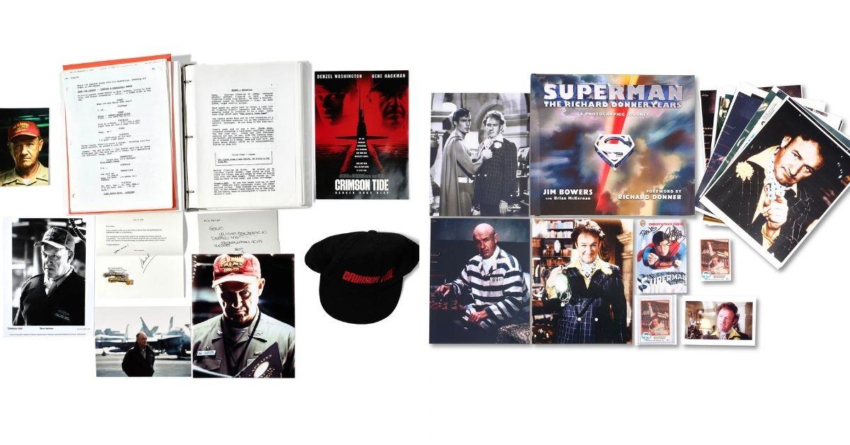 Items from 'Crimson Tide' and 'Superman'