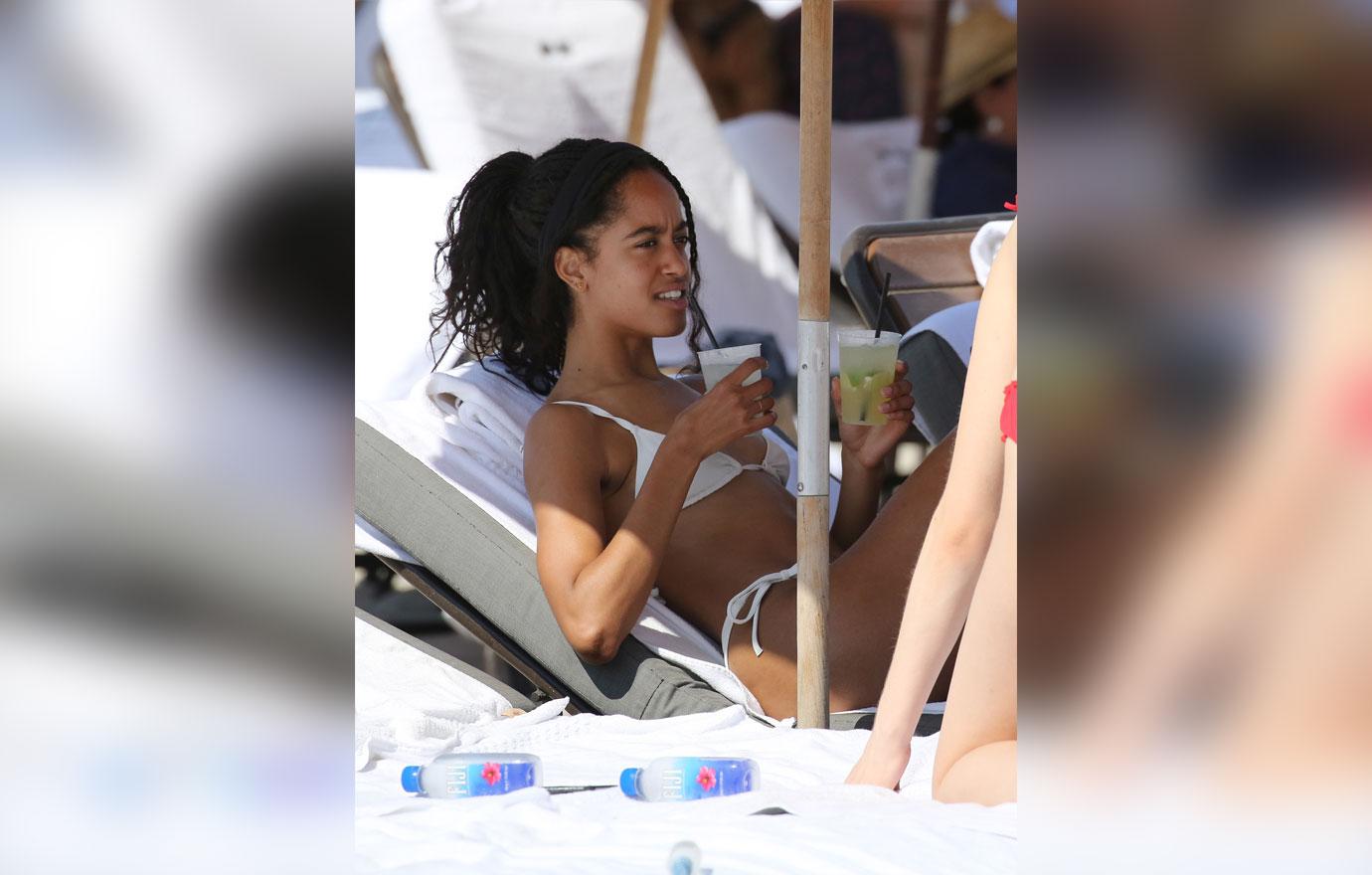 Malia Obama Reveals Bikini Body In Miami