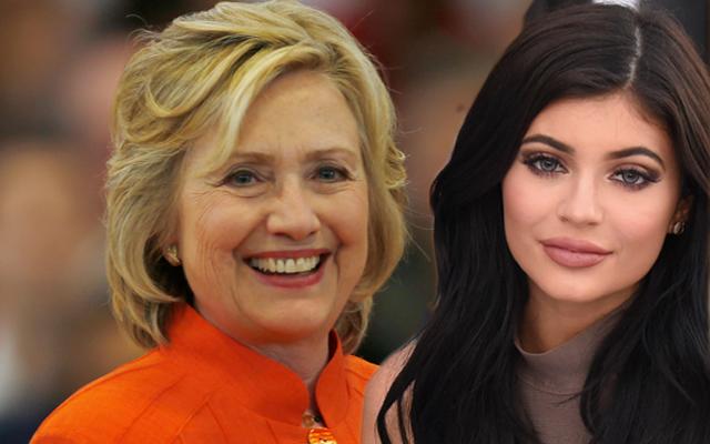 Kylie Jenner Hillary Clinton Campaign