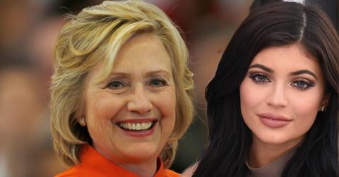 Kylie Jenner Hillary Clinton Campaign