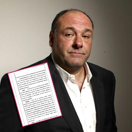 // actor james gandolfini of violet daisy poses gettyimages