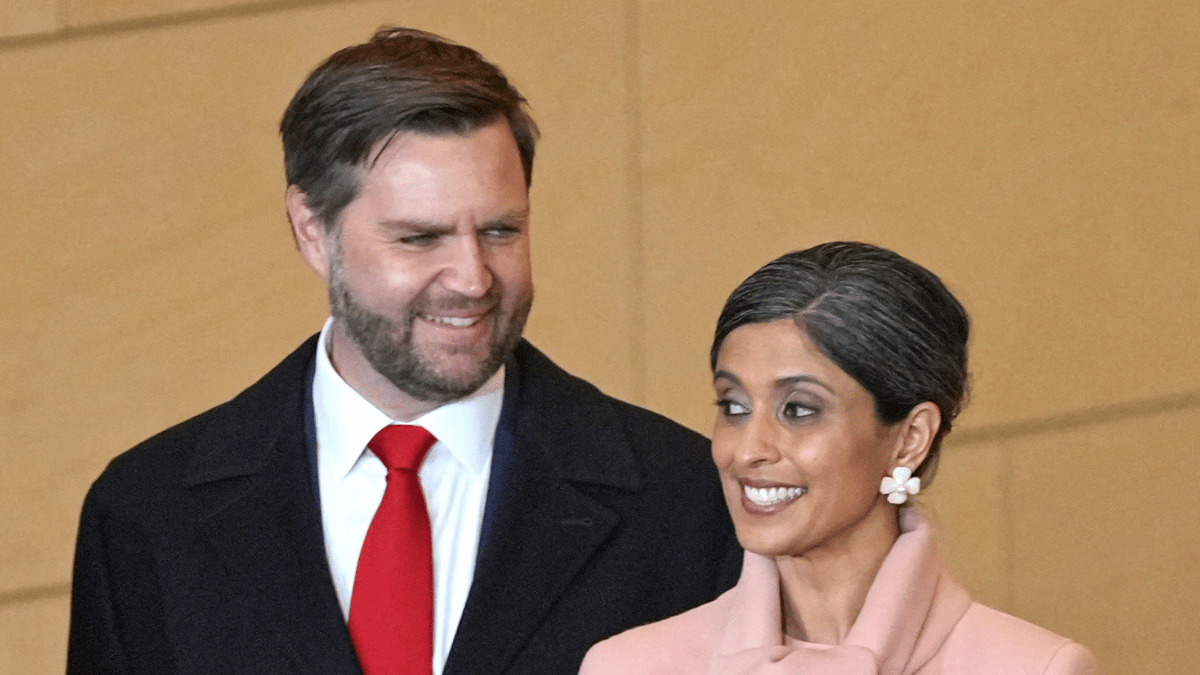 Photo of J.D. and Usha Vance