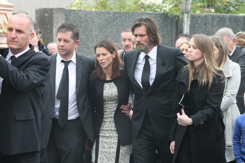 Jim Carrey Sued Wrongful Death Cathriona White Funeral