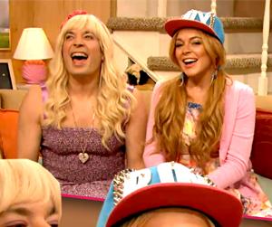 //lindsay lohan jimmy fallon last night nbc