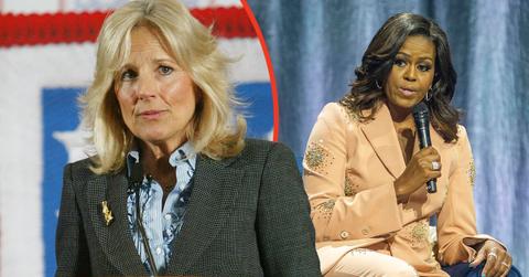 Jill Biden and Michelle Obama