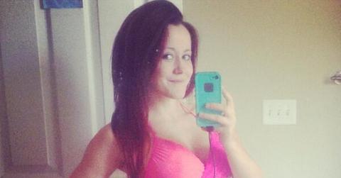 //jenelle evans bikini baby bump