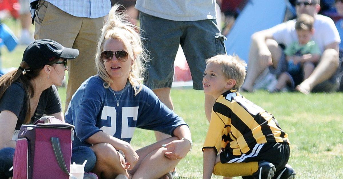 britney spears reunites with son jayden christmas