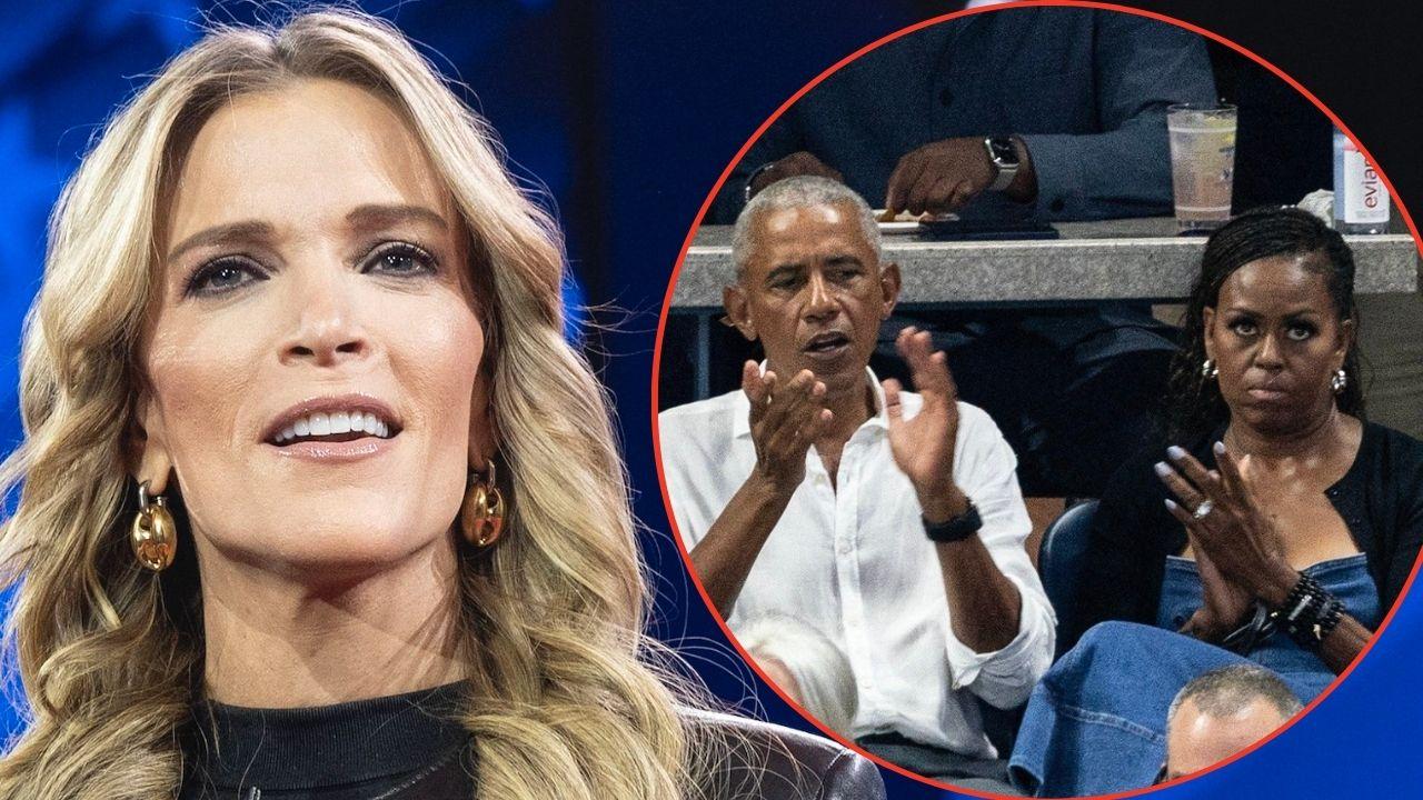 Photo of Megyn Kelly, Barack and Michelle Obama