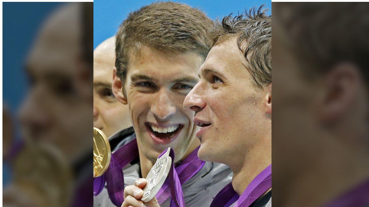 Photo of Michael Phelps and Ryan Lochte