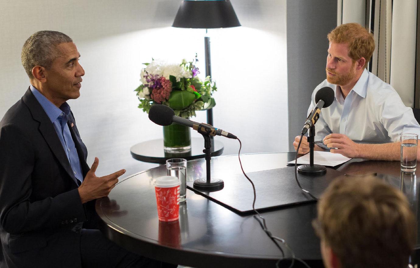 Prince Harry Interviews Friend Barack Obama