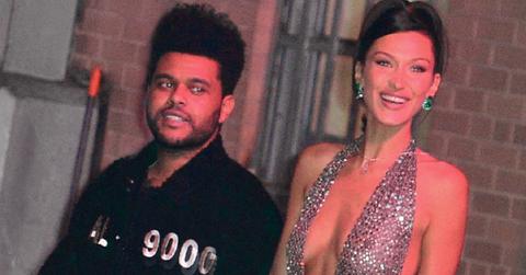 Bella Hadid And The Weeknd Take Late Night Pier Walk Photos