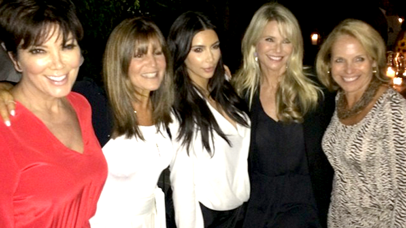 //kim kardashian katie couric friends pp