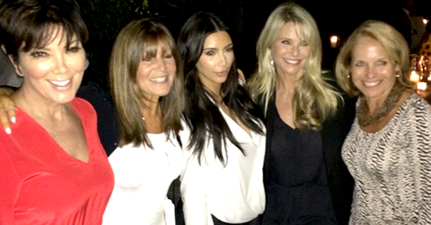 //kim kardashian katie couric friends pp