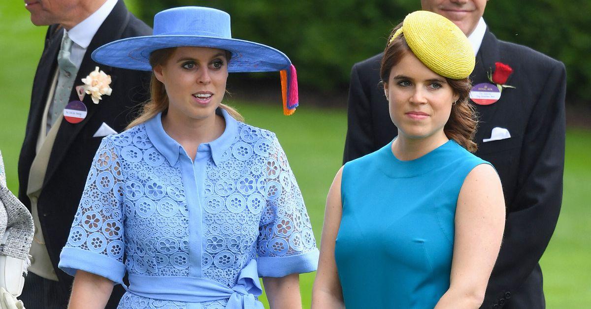 Photo of Princess Beatrice and Eugenie