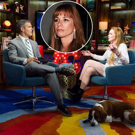 //andy cohen lindsay lohan jill zarin