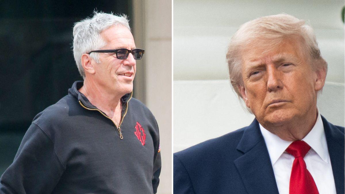 Phot of Jeffrey Epstein and Donald Trump