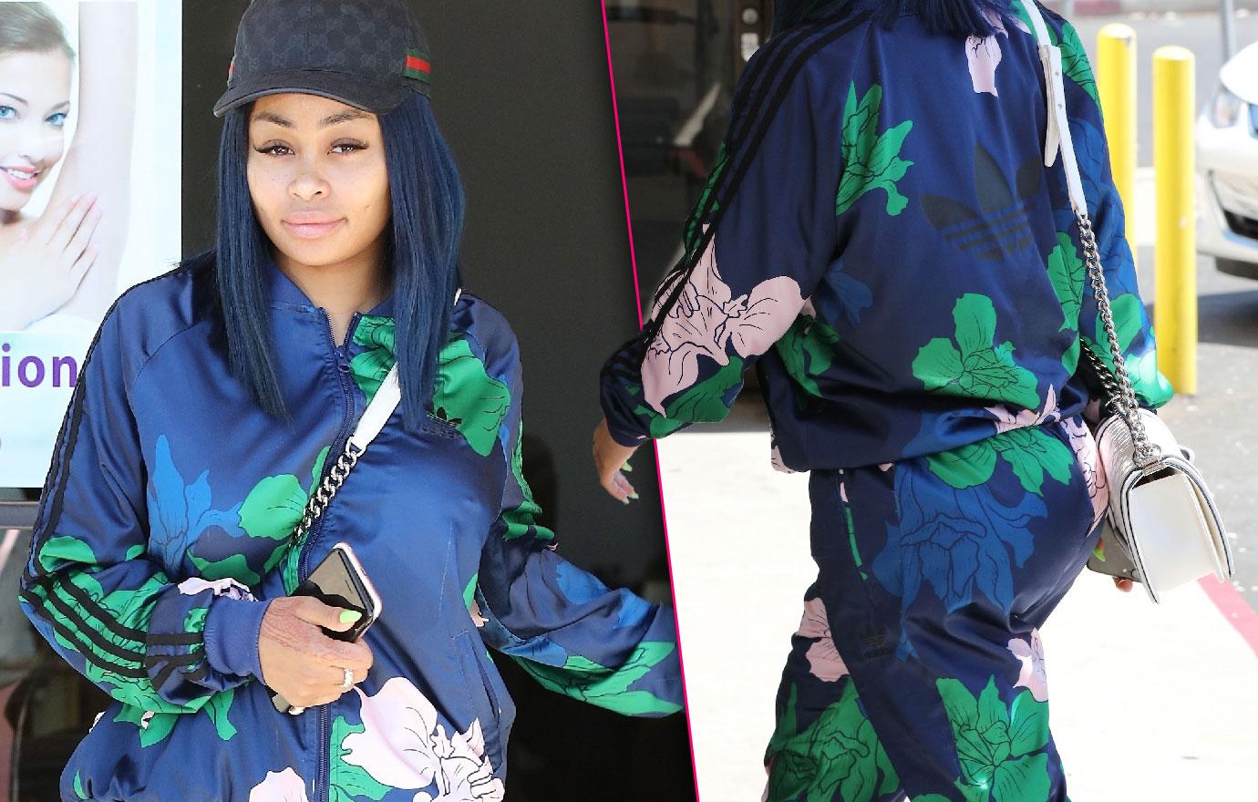 Blac Chyna Sharpens Claws At Nail Salon