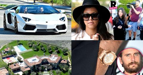 Kourtney Kardashian Scott Disick Break Up At Stake Real Estate Net Worth Millions
