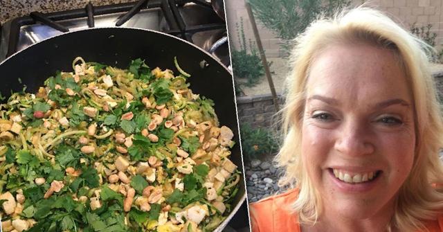 Sister Wives Star Janelle Brown Eats Zucchini Noodles For Diet