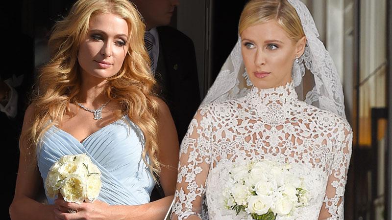 //nicky hilton wedding dress pp