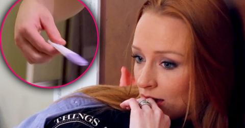 maci bookout busted faking pregnancy scene teen mom fakery