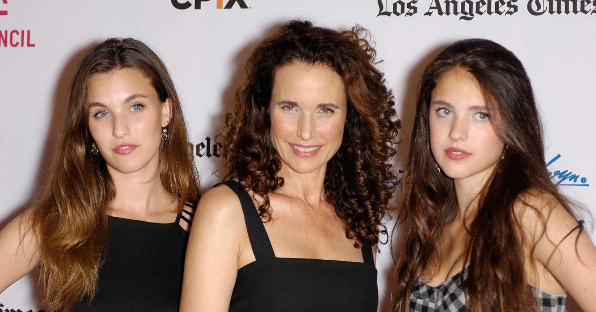 margaret qualley and mom andie macdowell maid