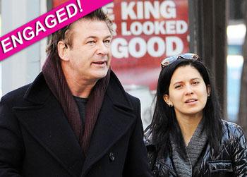 //alec baldwin engaged splash