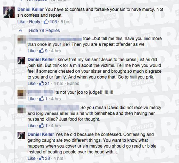 Anna Duggar's Brother Daniel Keller Slams Disgraced Cheater Josh, Begs