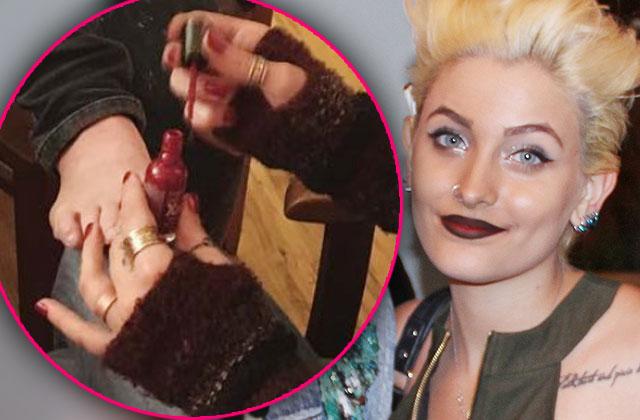 Paris Jackson Macaulay Culkin Pedicure Michael Jackson BFF Pics