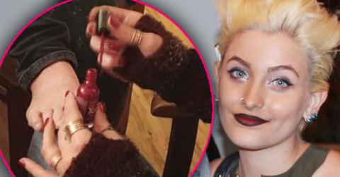 Paris Jackson Macaulay Culkin Pedicure Michael Jackson BFF Pics