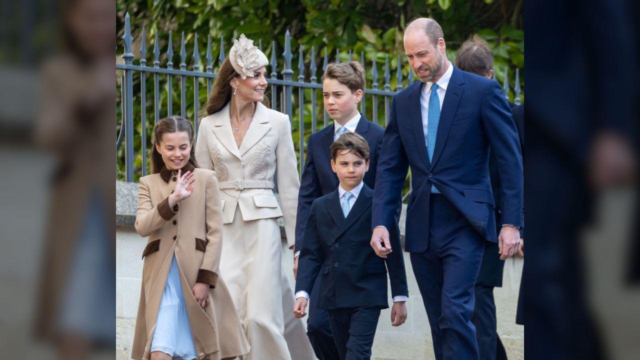 Photo of Prince William and family