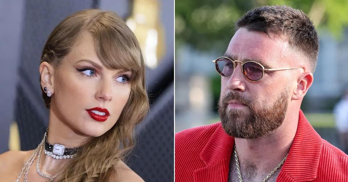 Taylor Swift and Travis Kelce